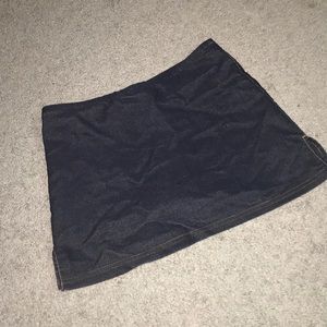 Girls skirt with shorts inside it